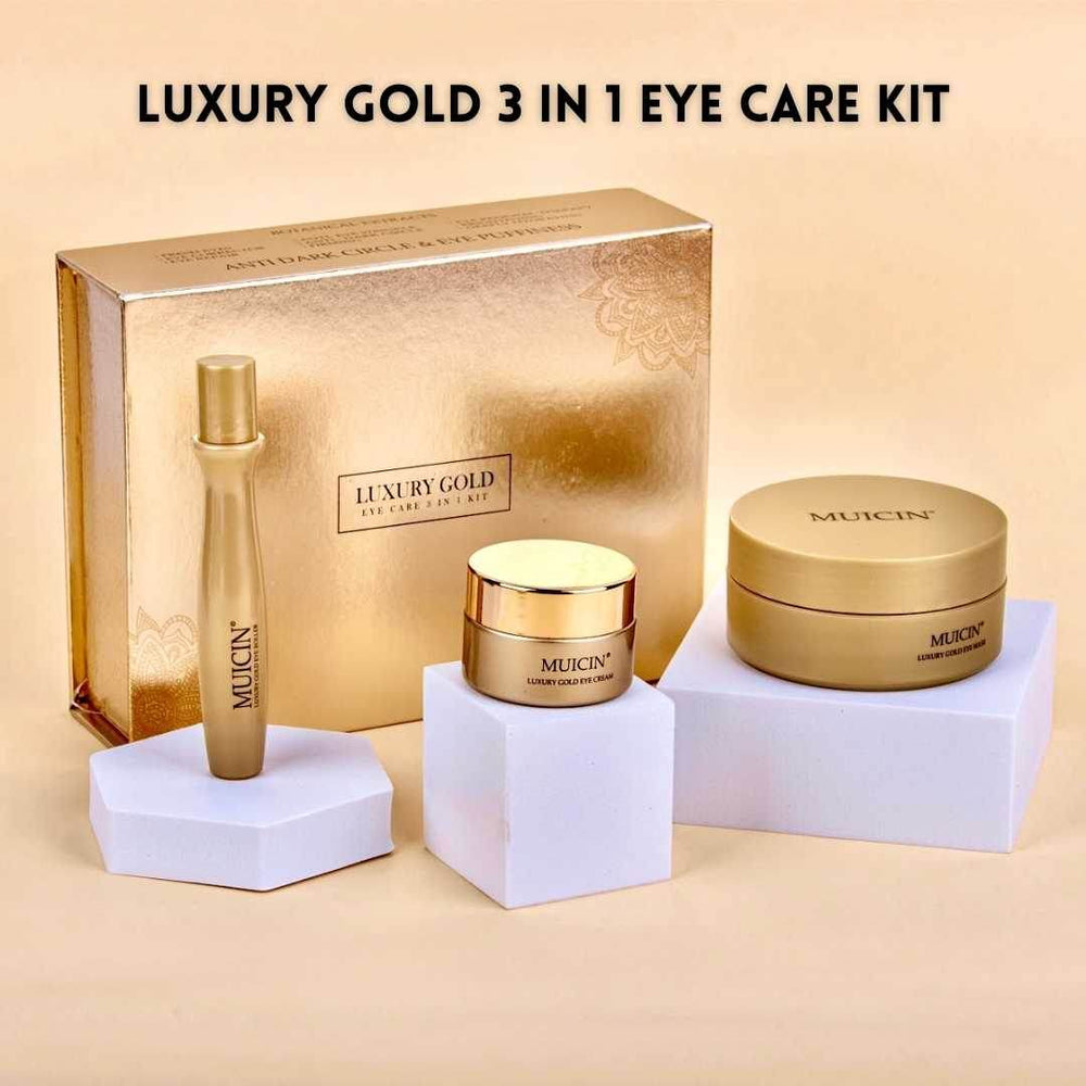 MUICIN - LUXURY GOLD 3 IN 1 EYE CARE KIT