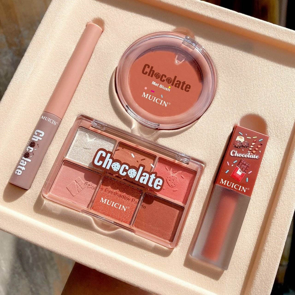 MUICIN - 4 IN 1 WICKED DARK CHOCOLATE MAKE UP KIT