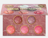 MUICIN - BAKED TERRACOTTA EYESHADOW PALLATE WITH SILKY SHIMMER SHADES