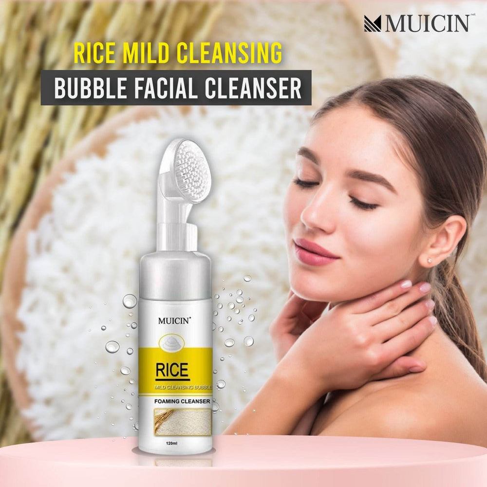 MUICIN - RICE MILD BUBBLE FOAMING CLEANSER