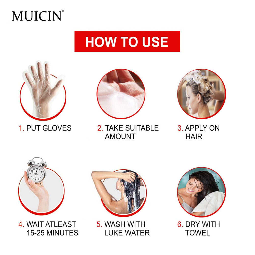 MUICIN - 5IN1 HAIR COLOR SHAMPOO GINGER & ARGAN OIL
