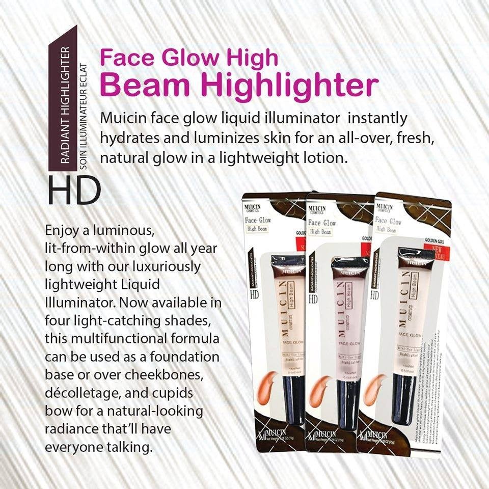 MUICIN Face Glow High Beam Highlighter Pack 