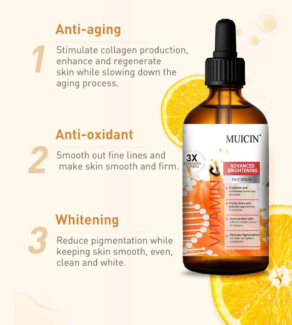 MUICIN - 3X VITAMIN C FACE SERUM-100ML