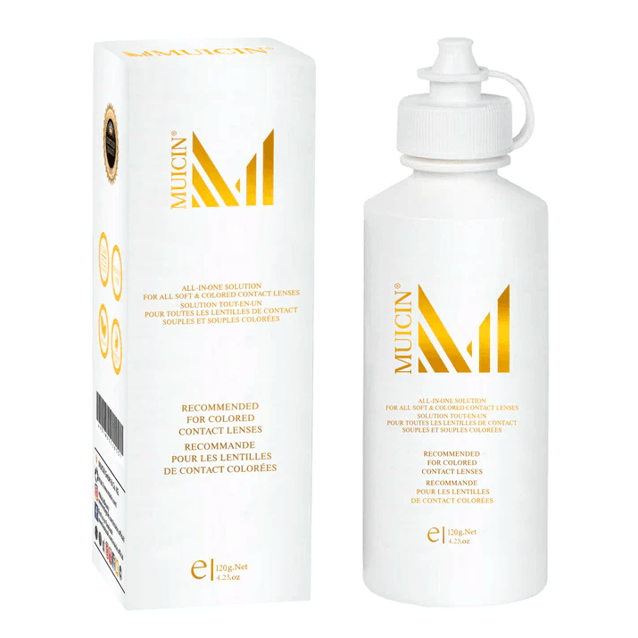 MUICIN - CONTACT LENSES MULTI ACTION EYE CARE SOLUTION - 120ML