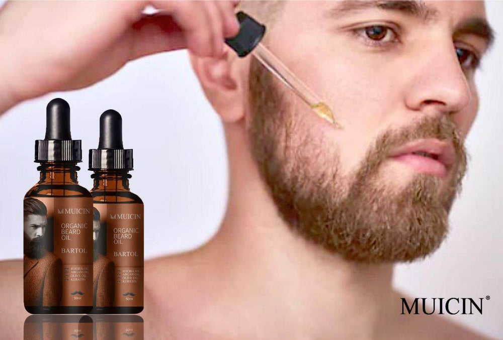 MUICIN - THE GENTLEMEN GROOMING ORGANIC BEARD OIL -50ML