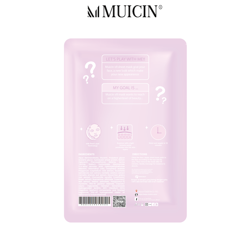MUICIN - V9+ GLOW SHEET MASK
