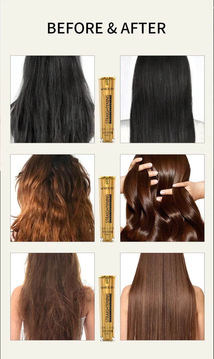 MUICIN - GOLD HAIR STRAIGHTNING SERUM - 50ml