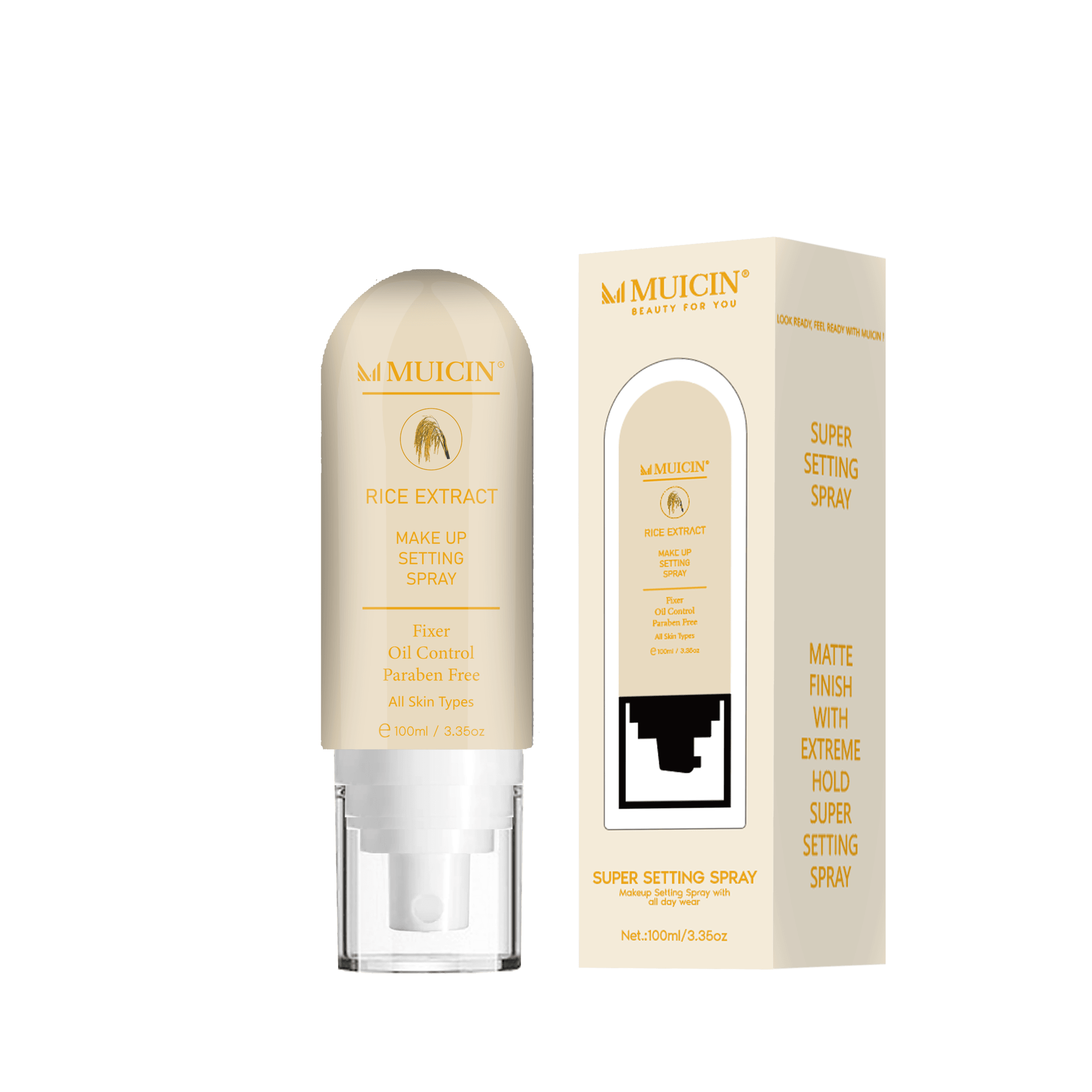MUICIN - RICE EXTRACT MAKEUP SETTING SPRAY-100ml
