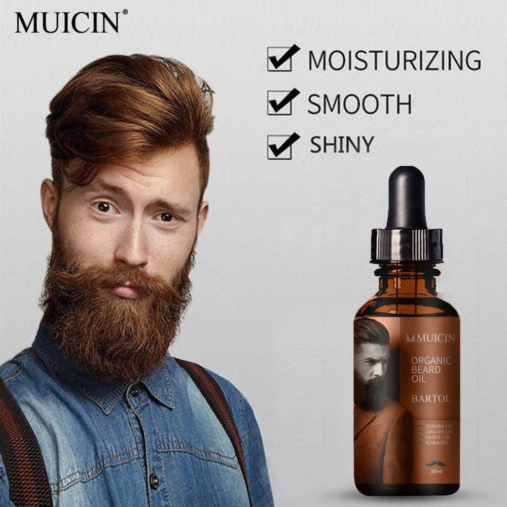 MUICIN - THE GENTLEMEN GROOMING ORGANIC BEARD OIL -50ML