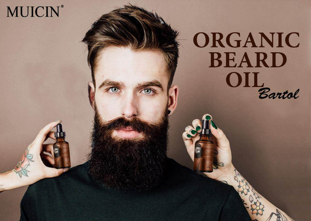 MUICIN - THE GENTLEMEN GROOMING ORGANIC BEARD OIL -50ML