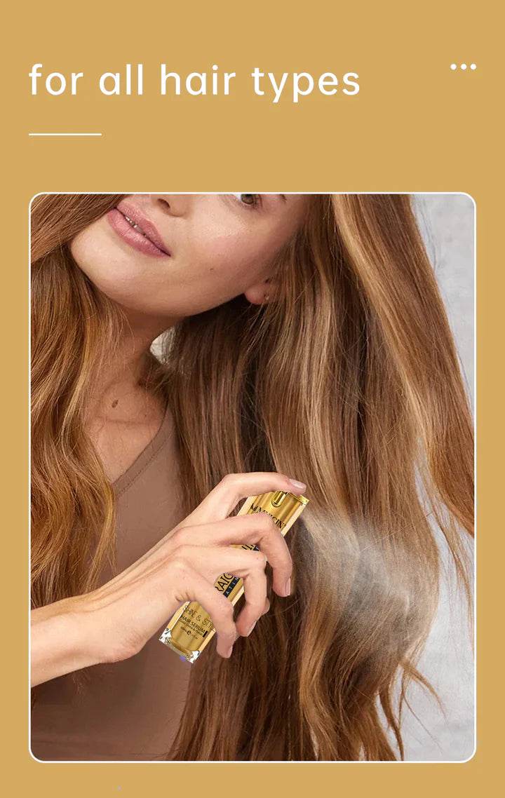 MUICIN - GOLD HAIR STRAIGHTNING SERUM - 50ml