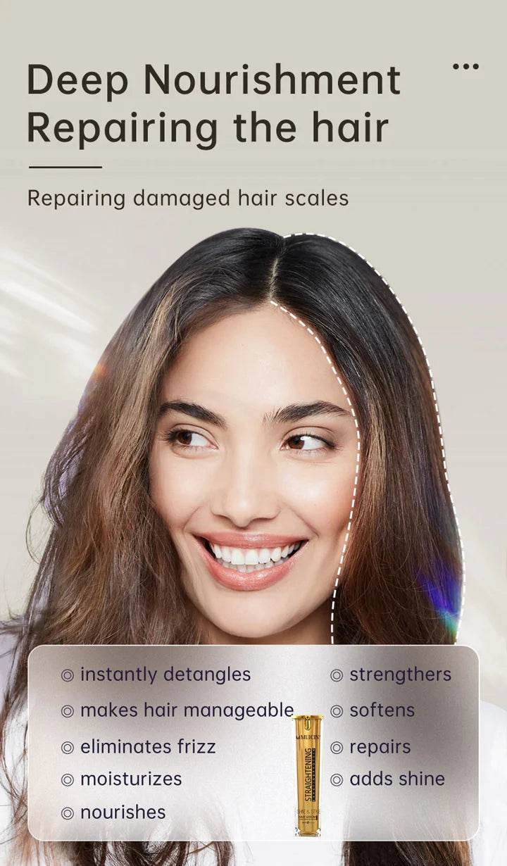 MUICIN - GOLD HAIR STRAIGHTNING SERUM - 50ml