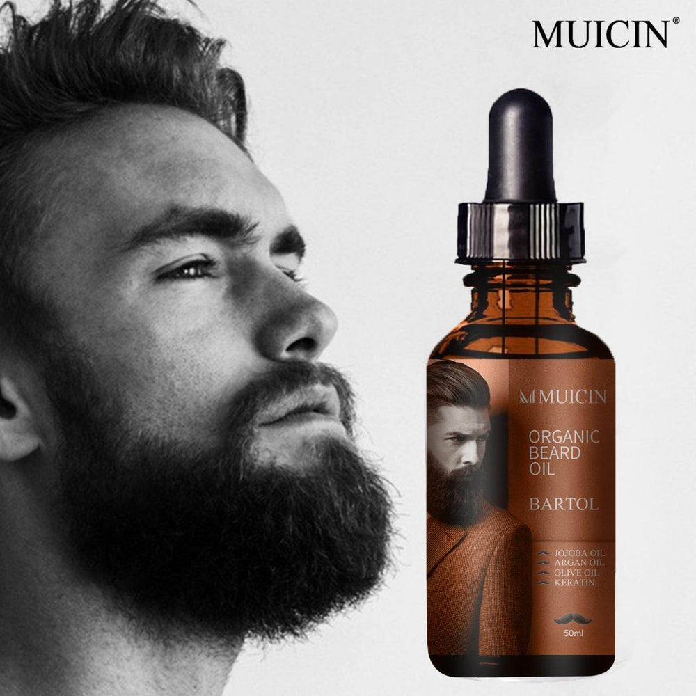 MUICIN - THE GENTLEMEN GROOMING ORGANIC BEARD OIL -50ML