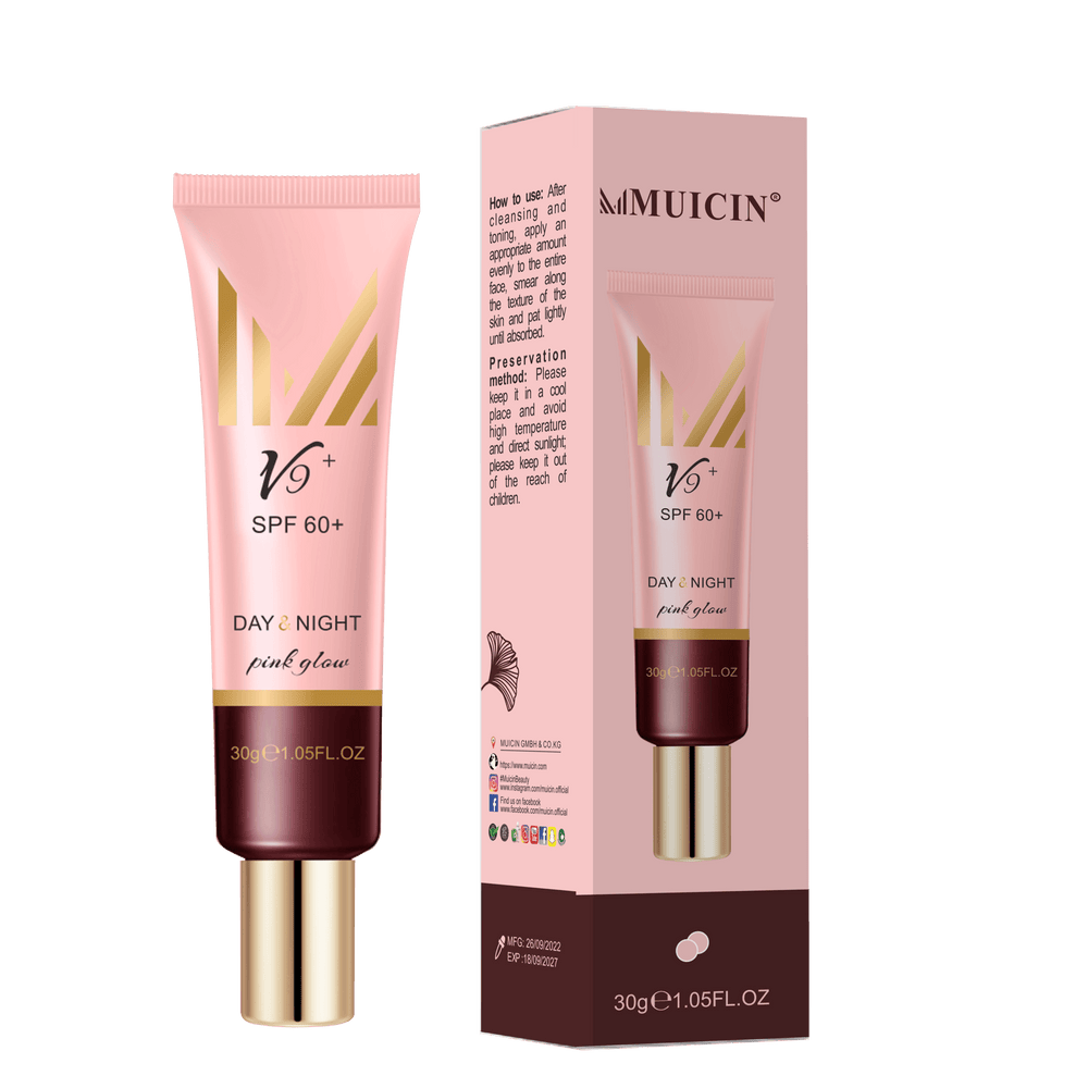 MUICIN - V9 PINK GLOW DAY & NIGHT CREAM SPF-60 - 30g