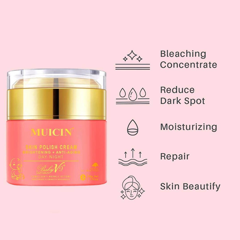 MUICIN - BABY V9 SKIN POLISH CREAM (JAR)