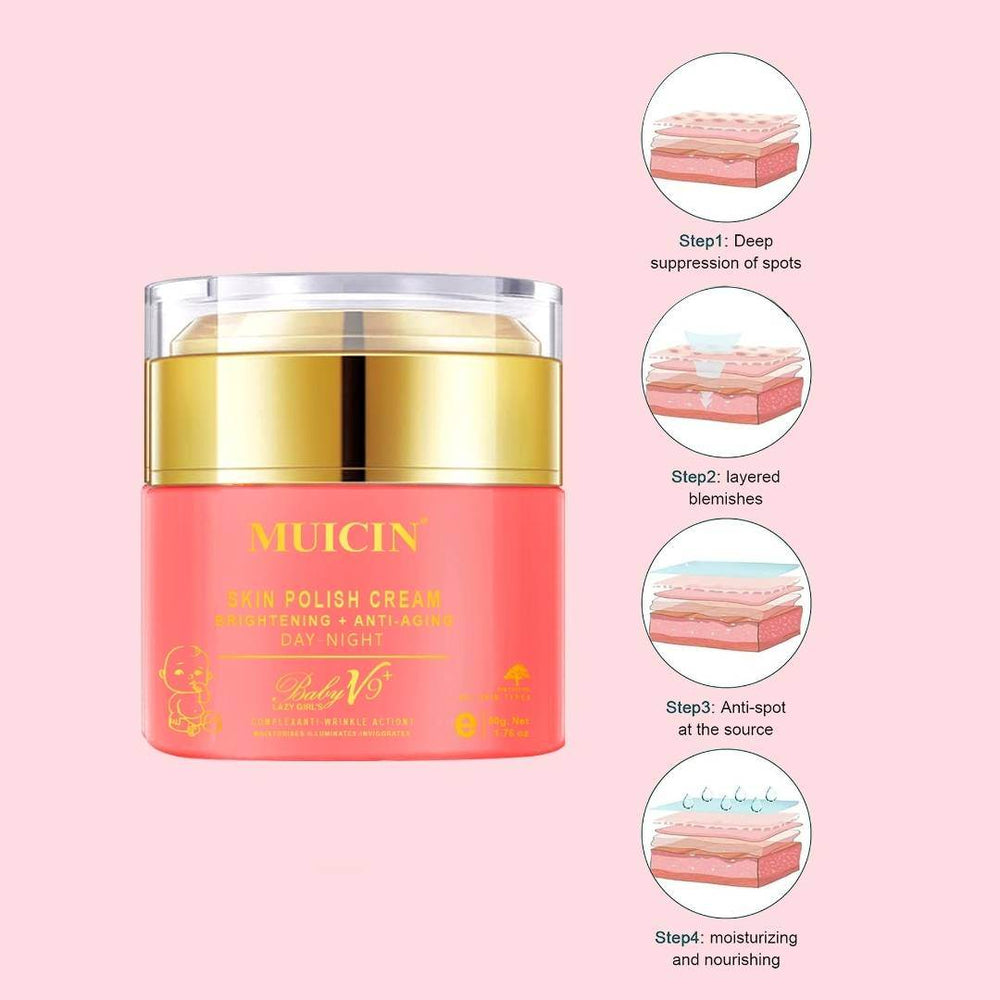 MUICIN - BABY V9 SKIN POLISH CREAM (JAR)