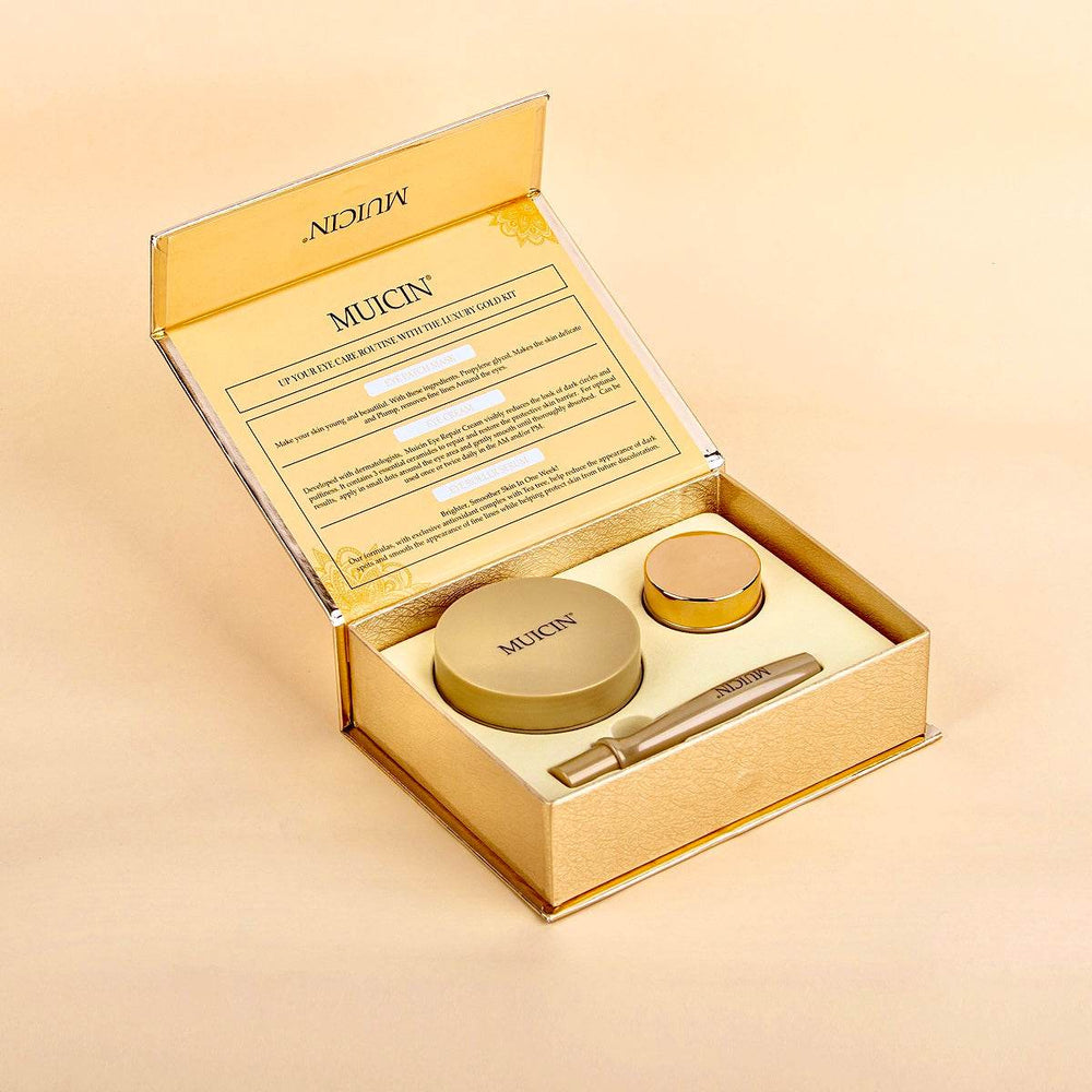 MUICIN - LUXURY GOLD 3 IN 1 EYE CARE KIT