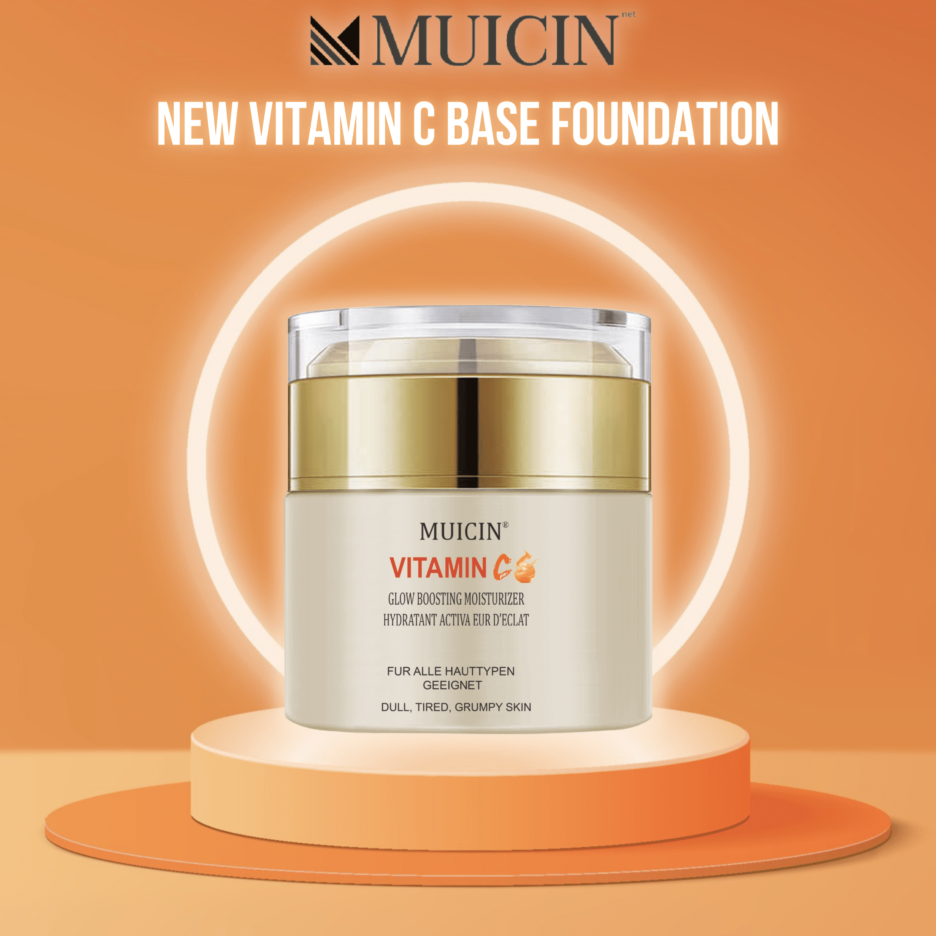 MUICIN New Vitamin Base Foundation 50ML 