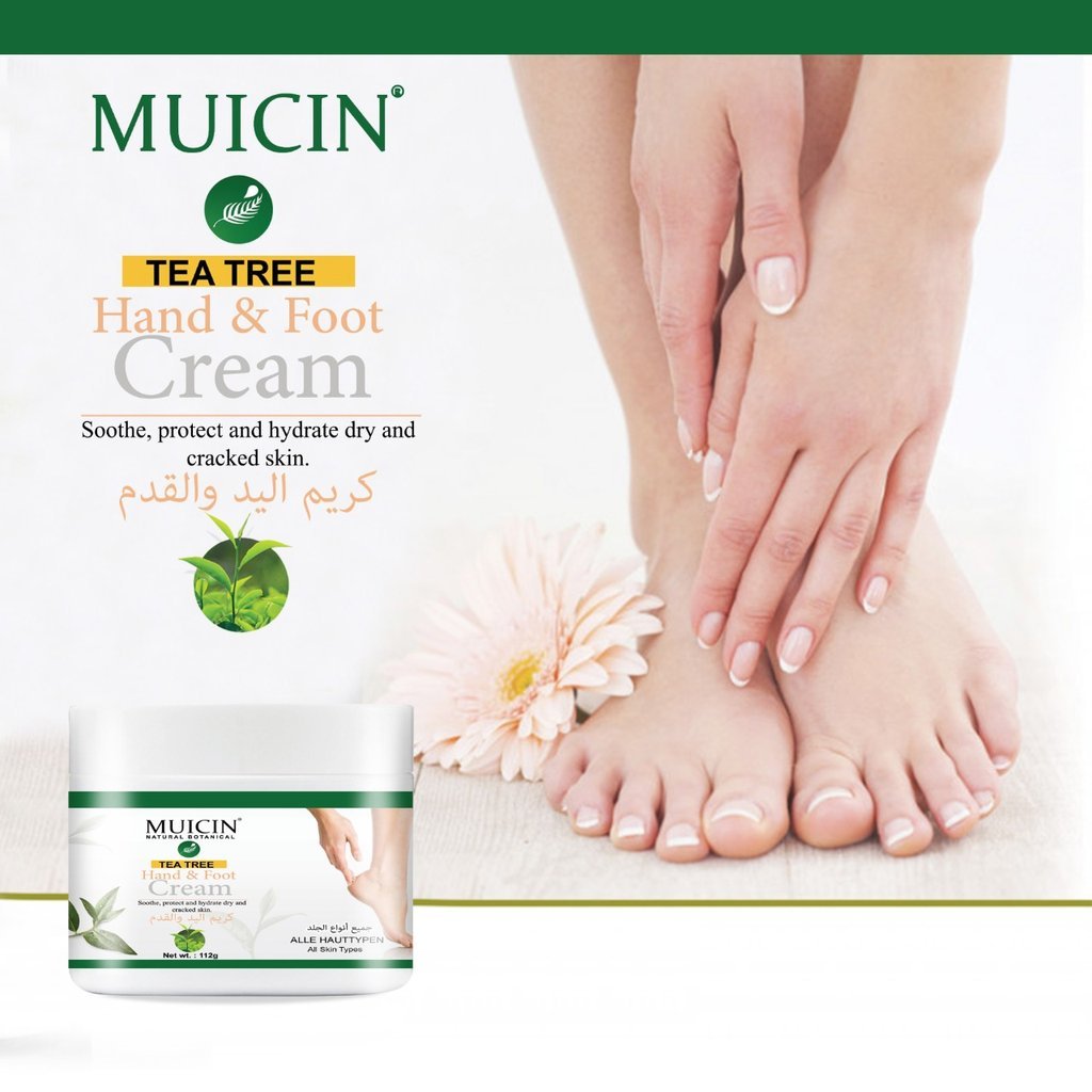 MUICIN TEA TREE HAND FOOT CREAM 112G 