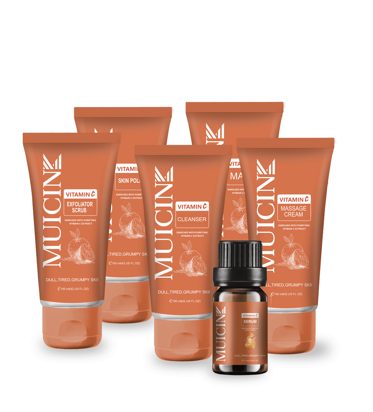 MUICIN - VITAMIN-C GO & GLOW FACIAL KIT