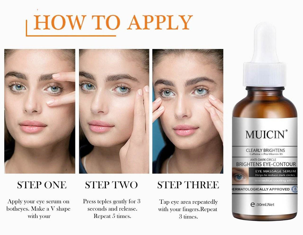 MUICIN - CAFFEINE ANTI DARK CIRCLE EYE SERUM-30ML