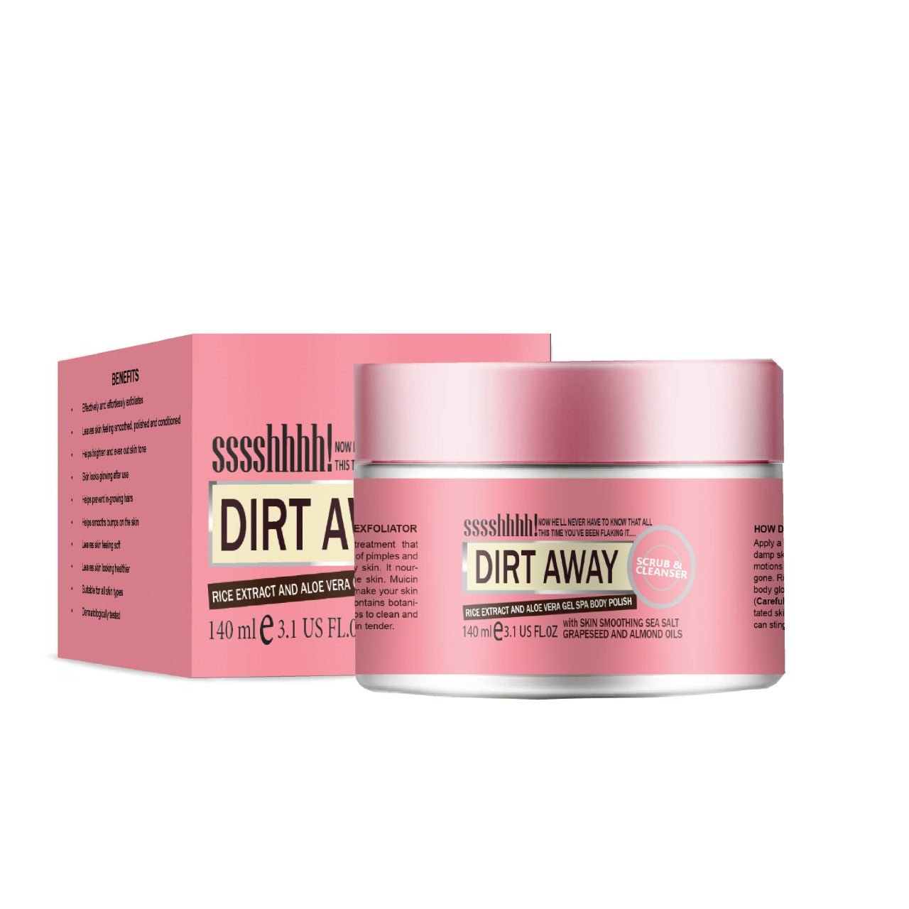 MUICIN DIRT AWAY SCRUB CLEANSER 140ML 