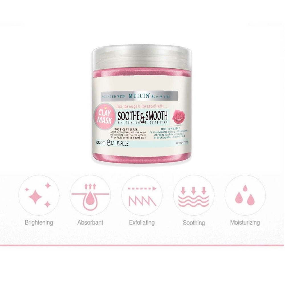 MUICIN - PINK CLAY MASK-200ML