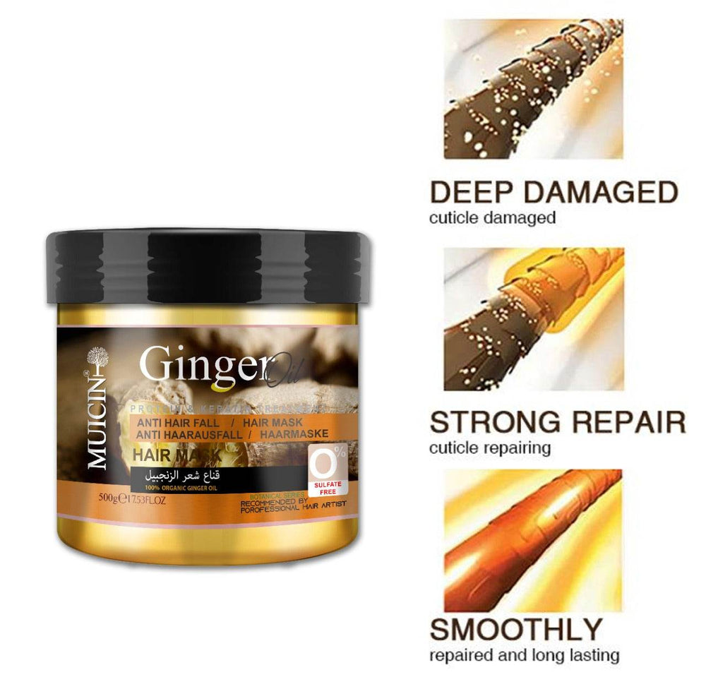 MUICIN - GINGER OIL HAIR MASK-500ML