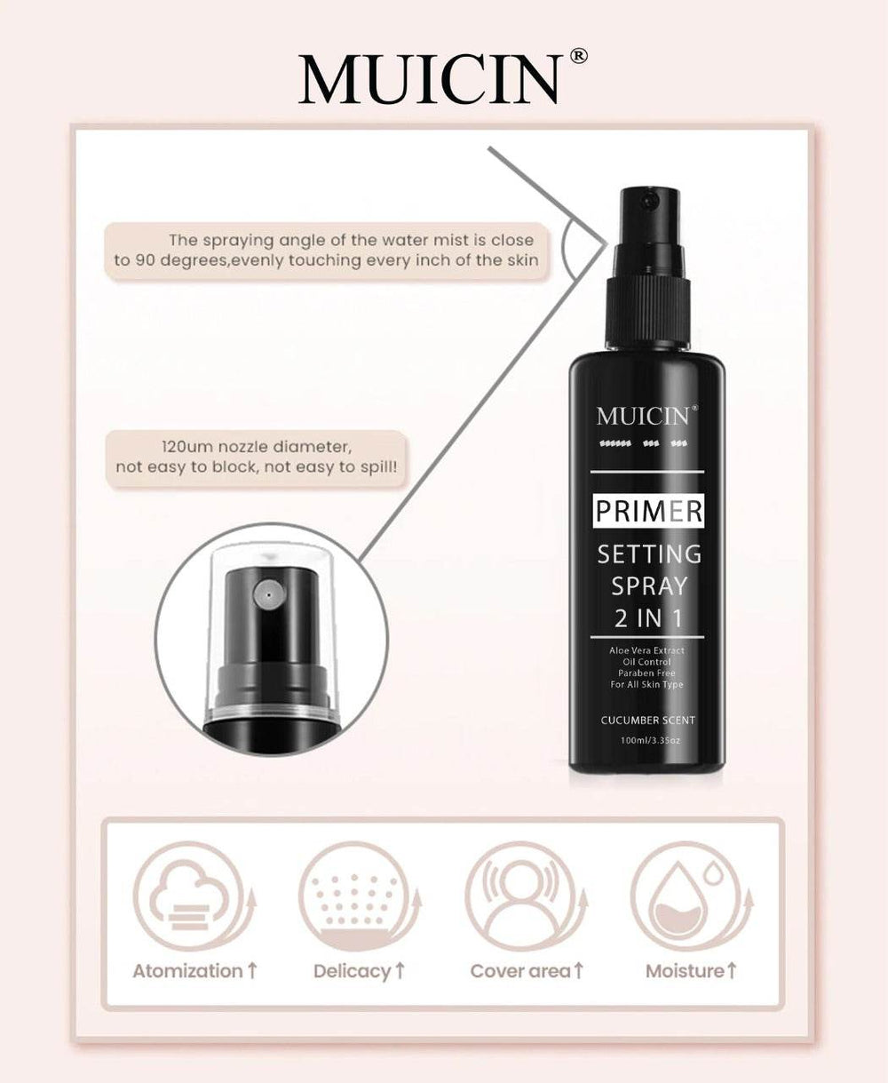 MUICIN - 2 IN 1 PRIMER SETTING SPRAY-100 ML