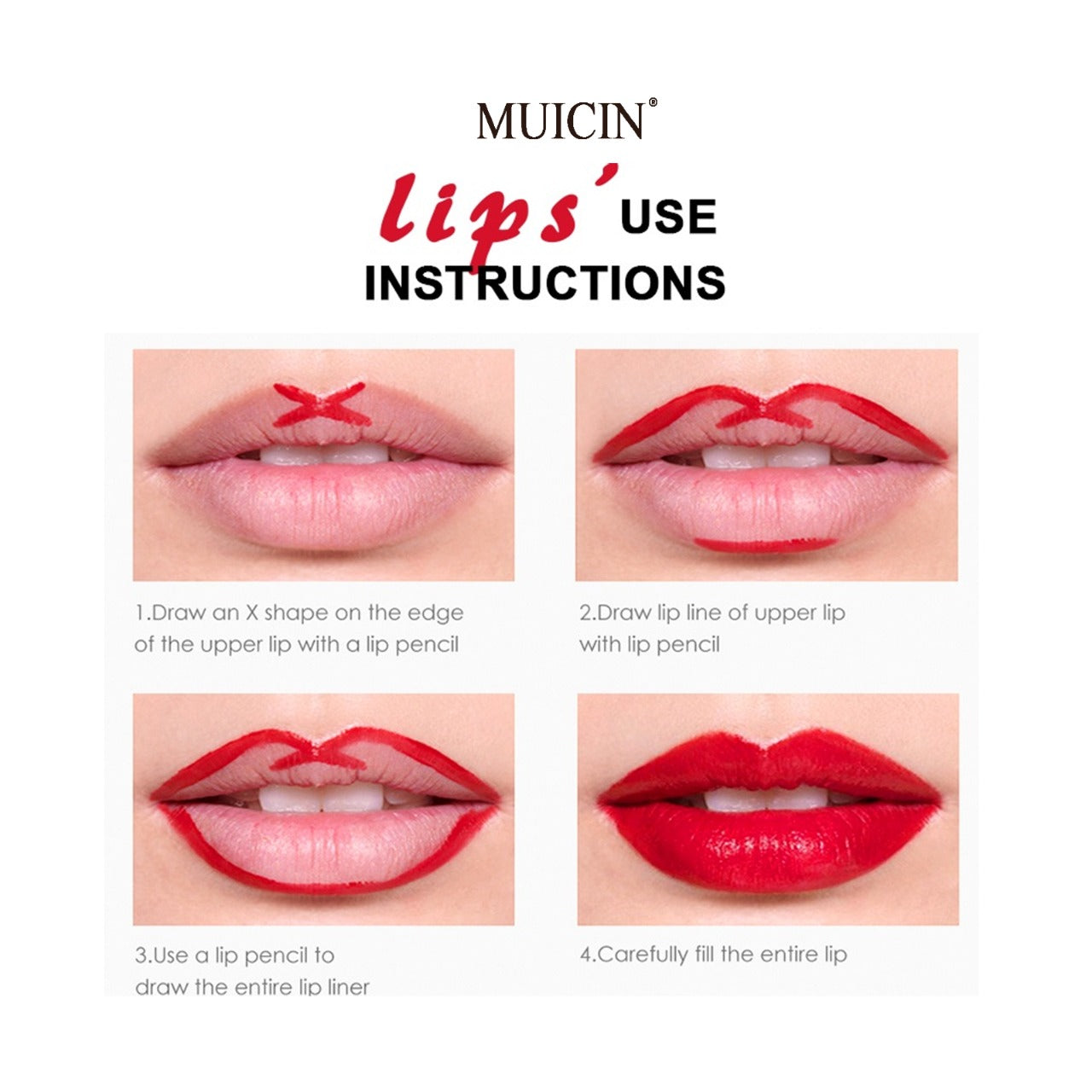 MUICIN - MATTE BLACK LIPSTICK