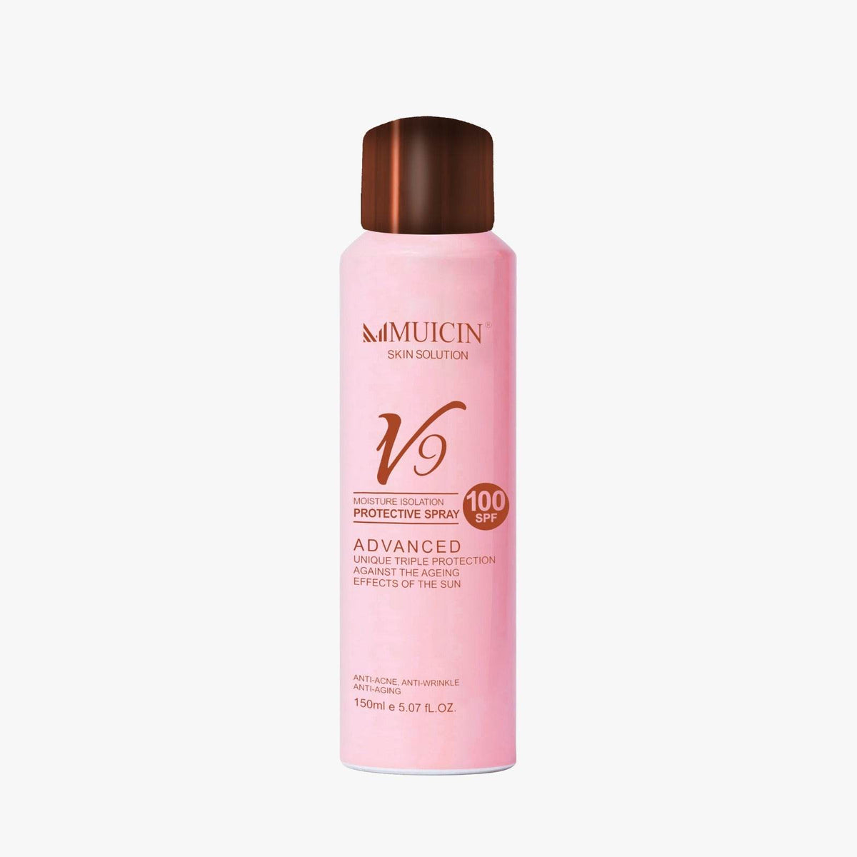 MUICIN - V9 PINK GLOW TINTED MOISTURIZING ADVANCED SUN PROTECTION SPRAY SPF 100-150ML