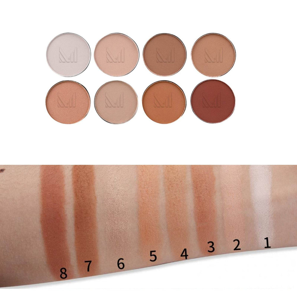 MUICIN - 3D 8 COLORS CONTOUR & HIGHLIGHTER PALETTE