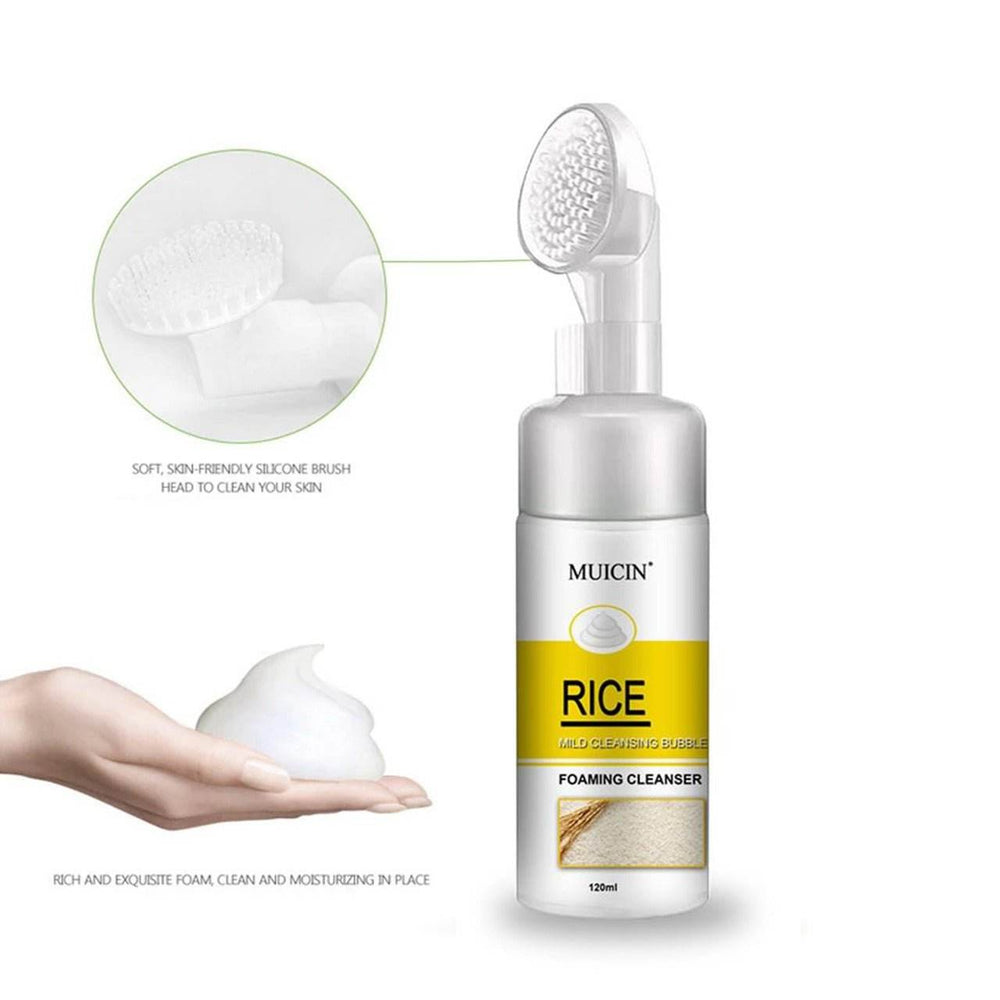 MUICIN - RICE MILD BUBBLE FOAMING CLEANSER