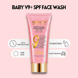 MUICIN - V9+ PINK GLOW ACNE CONTROL FACE WASH-SPF-40