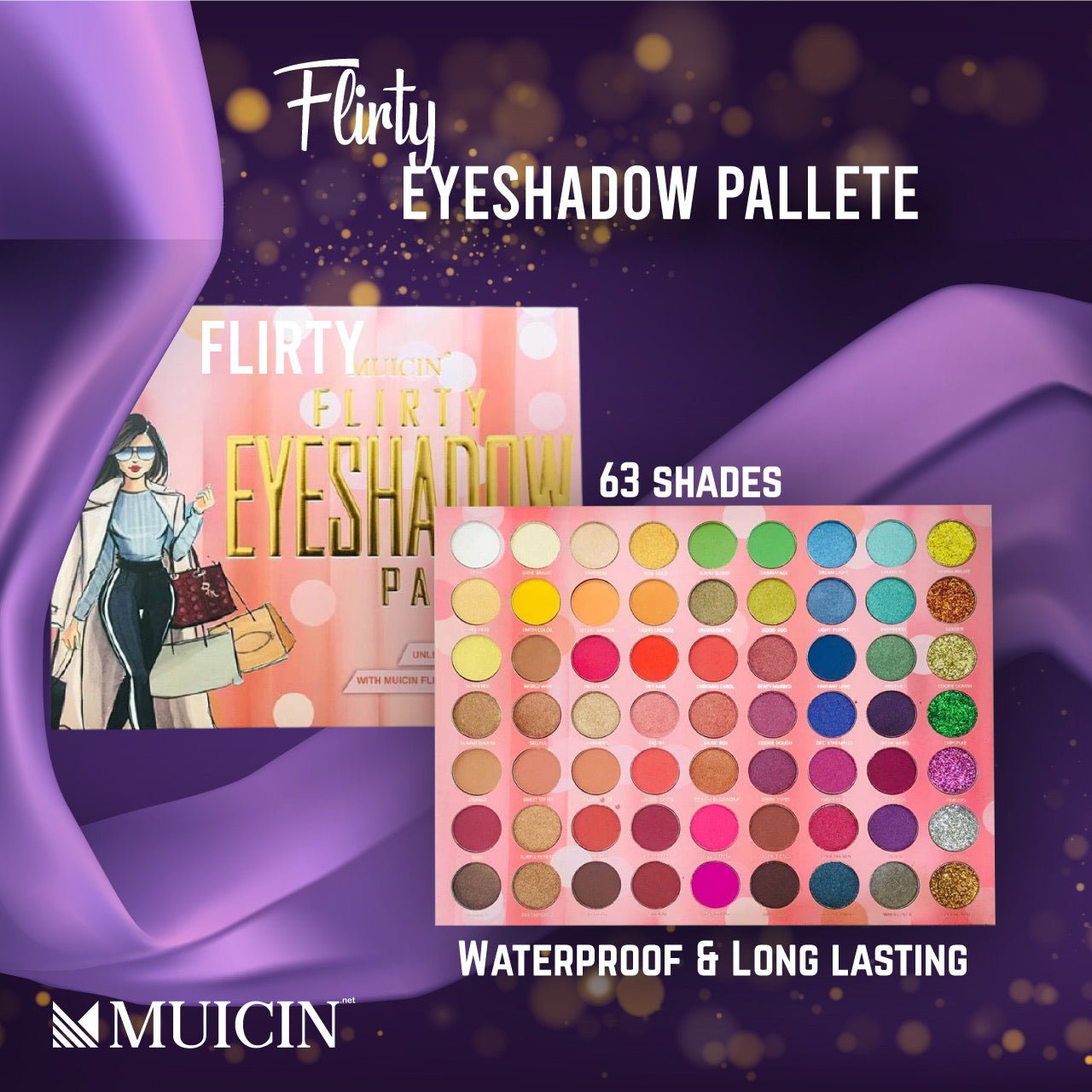 MUICIN Flirty Eyeshadow Palette 